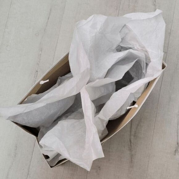 MICHAEL KORS Empty Paper Beige Shopping Gift Bag Rope Handles with Tissues - Picture 5 of 10